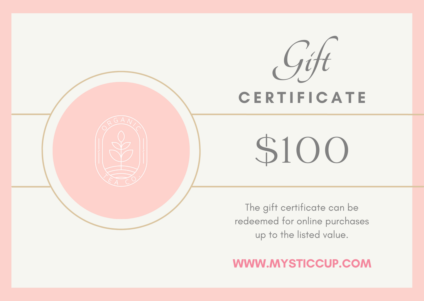 Mystic Cup Gift Card