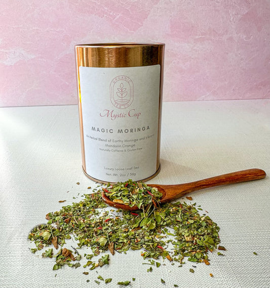 Magic Moringa Loose Leaf Tea [Limited Edition Rose Gold Tin]
